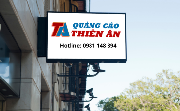 Thi công hộp đèn quảng cáo