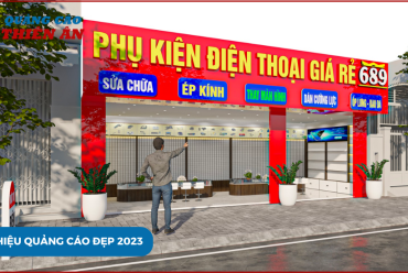 Lưu ý để có mẫu bảng hiệu quảng cáo đẹp 2023